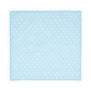 Πάνα Αγκαλιάς - Μουσελίνα Μπλε Πουά 80x80cm Lorelli