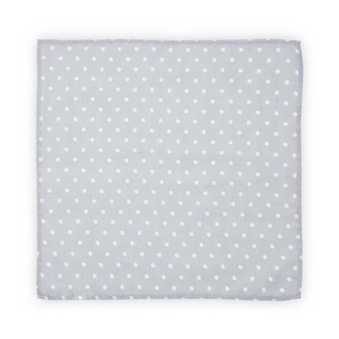 Πάνα Αγκαλιάς - Μουσελίνα Γκρι Πουά 80x80cm Lorelli