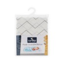 Πάνα Αγκαλιάς - Μουσελίνα Γκρι Γραμμές 80x80cm Lorelli