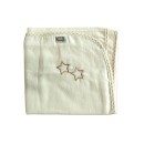 Πάνα Αγκαλιάς Με Κέντημα  Μπεζ Figlio Bino