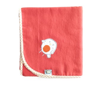 Πάνα Αγκαλιάς Με Κέντημα Πορτοκαλί Figlio Bino