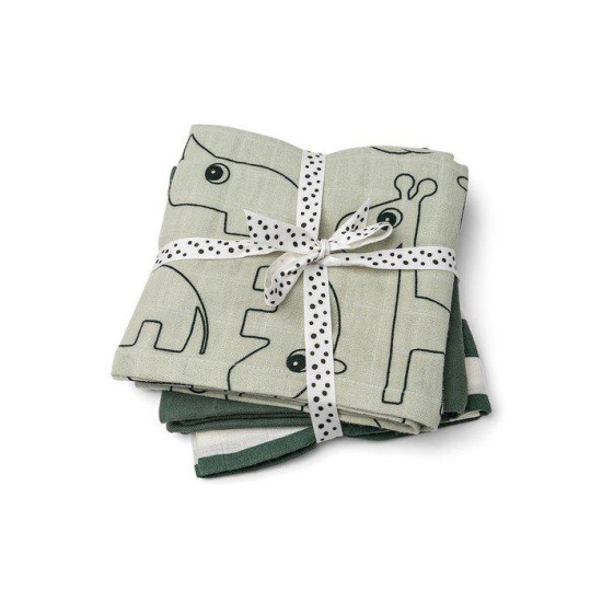 Πάνα αγκαλιάς σετ 3τμχ  Friends Πράσινο Done By Deer