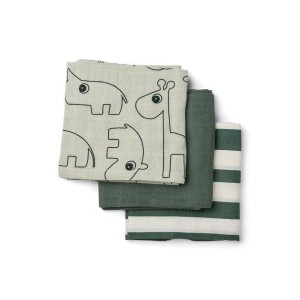 Πάνα αγκαλιάς σετ 3τμχ  Friends Πράσινο Done By Deer