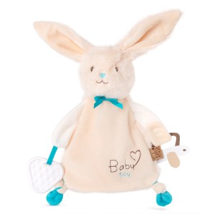 Πανάκι Παρηγοριάς Και Mασητικό Μπλε Λαγουδάκι Amek Toys Πανάκι Παρηγοριάς Και Mασητικό Μπλε Λαγουδάκι Amek Toys