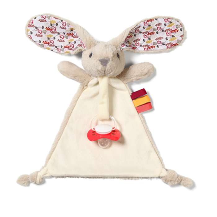 Πανάκι Παρηγοριάς Με Κλιπ Για Την Πιπίλα Rabbit Milly BabyOno Πανάκι Παρηγοριάς Με Κλιπ Για Την Πιπίλα Rabbit Milly BabyOno