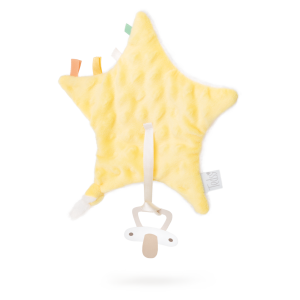 Πανάκι Παρηγοριάς Με Κλιπ Πιπίλας Aστεράκι Κίτρινο Amek Toys Πανάκι Παρηγοριάς Με Κλιπ Πιπίλας Aστεράκι Κίτρινο Amek Toys