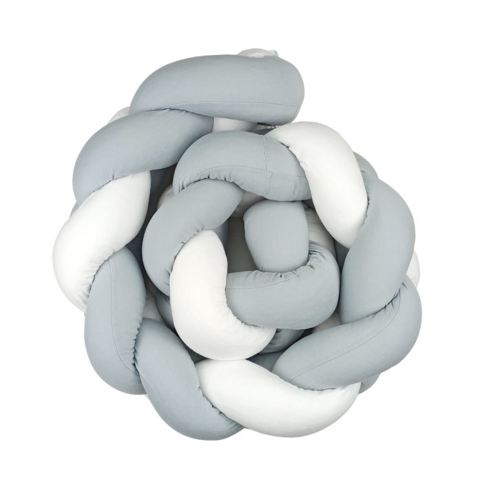 Πάντα Πλεξούδα Γκρι Λευκό Extra Large Baby Star Πάντα Πλεξούδα Γκρι Λευκό Extra Large Baby Star