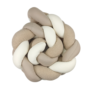 Πάντα Πλεξούδα Καφέ - Εκρού - Natura Extra Large Baby Star Πάντα Πλεξούδα Καφέ - Εκρού - Natura Extra Large Baby Star