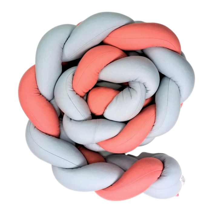 Πάντα Πλεξούδα Κοραλλί Γκρι Baby Star Πάντα Πλεξούδα Κοραλλί Γκρι Baby Star