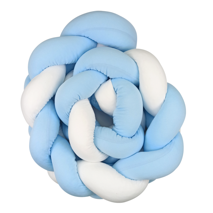 Πάντα Πλεξούδα Λευκό - Σιελ Extra Large Baby Star Πάντα Πλεξούδα Λευκό - Σιελ Extra Large Baby Star