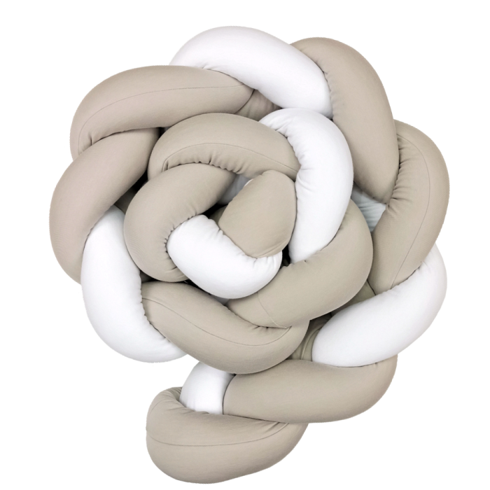 Πάντα Πλεξούδα Μόκα Λευκό Baby Star Πάντα Πλεξούδα Μόκα Λευκό Baby Star