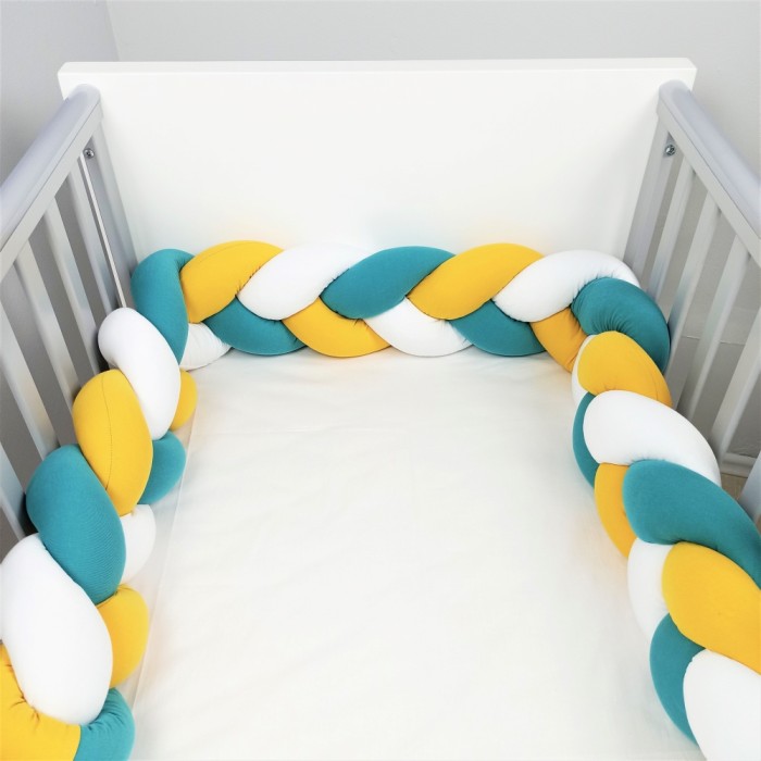 Πάντα Πλεξούδα Ευκάλυπτος Μουσταρδί Λευκό Baby Star