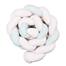 Πάντα Πλεξούδα Σομόν Λευκό Αστέρια Baby Star