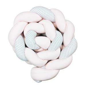 Πάντα Πλεξούδα Σομόν Λευκό Αστέρια Baby Star