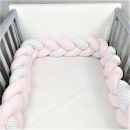 Πάντα Πλεξούδα Σομόν Λευκό Αστέρια Baby Star