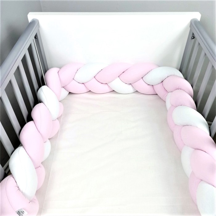 Πάντα Πλεξούδα Ροζ Λευκό Baby Star Πάντα Πλεξούδα Ροζ Λευκό Baby Star