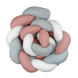 Πάντα Πλεξούδα Σάπιο Μήλο-Γκρι-Γκρι Φύλλο Extra Large Baby Star Πάντα Πλεξούδα Σάπιο Μήλο-Γκρι-Γκρι Φύλλο Extra Large Baby Star