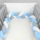 Πάντα Πλεξούδα Σιέλ Γκρι Λευκό Με Αστέρια Baby Star