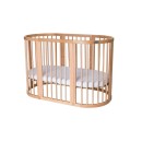 Βρεφικό Κρεβατάκι Smart Bed 9 σε 1 Λευκό Oval Ingvart Βρεφικό Κρεβατάκι Smart Bed 9 σε 1 Λευκό Oval Ingvart