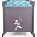 Παρκοκρέβατο 1 Επίπεδου Africa Τιρκουάζ Cangaroo