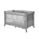 Παρκοκρέβατο 2 Επιπέδων Torino Grey Lorelli