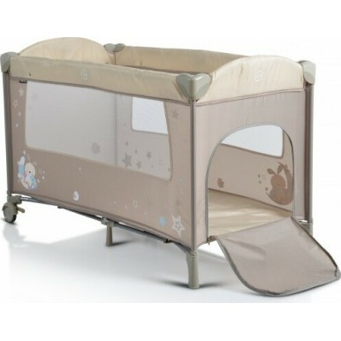 Παρκοκρέβατο 2 Επιπέδων Sleepy Beige Moni