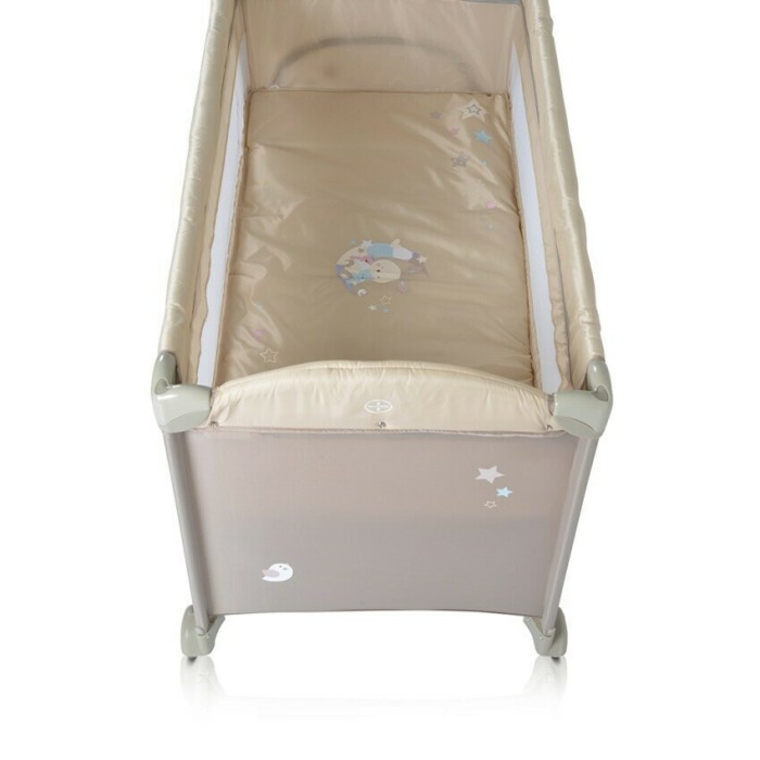 Παρκοκρέβατο 2 Επιπέδων Sleepy Beige Moni