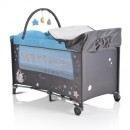 Παρκοκρέβατο 2 Επιπέδων Sleepy Μπλε Moni