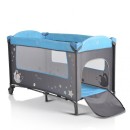 Παρκοκρέβατο 2 Επιπέδων Sleepy Μπλε Moni