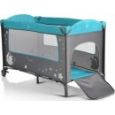 Παρκοκρέβατο 2 Επιπέδων Sleepy Turquoise Moni