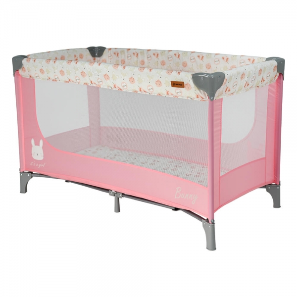 Παρκοκρέβατο 1 Επιπέδου Journey Bunny 884-185 Bebe Stars Παρκοκρέβατο 1 Επιπέδου Journey Bunny 884-185 Bebe Stars