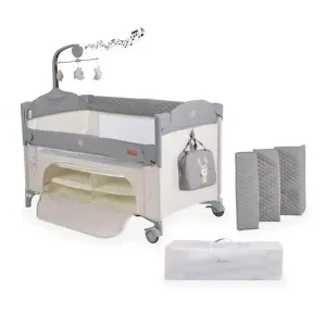 Παρκοκρέβατο 2 Επιπέδων Indiana Grey Cangaroo