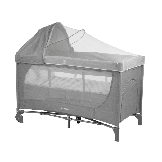 Παρκοκρέβατο 2 Επιπέδων Medley Plus Grey Kikka Boo Παρκοκρέβατο 2 Επιπέδων Medley Plus Grey Kikka Boo