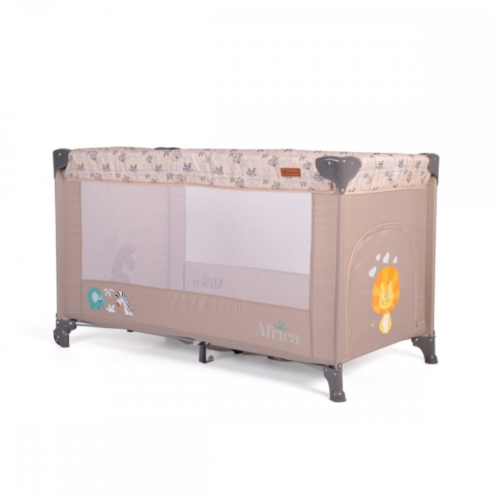 Παρκοκρέβατο 1 Επιπέδου Africa Beige Cangaroo