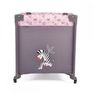 Παρκοκρέβατο 1 Επιπέδου Africa Ροζ Cangaroo Παρκοκρέβατο 1 Επιπέδου Africa Ροζ Cangaroo