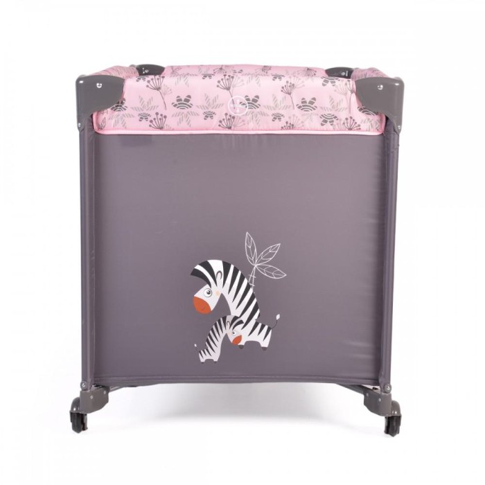 Παρκοκρέβατο 1 Επιπέδου Africa  Ροζ Cangaroo