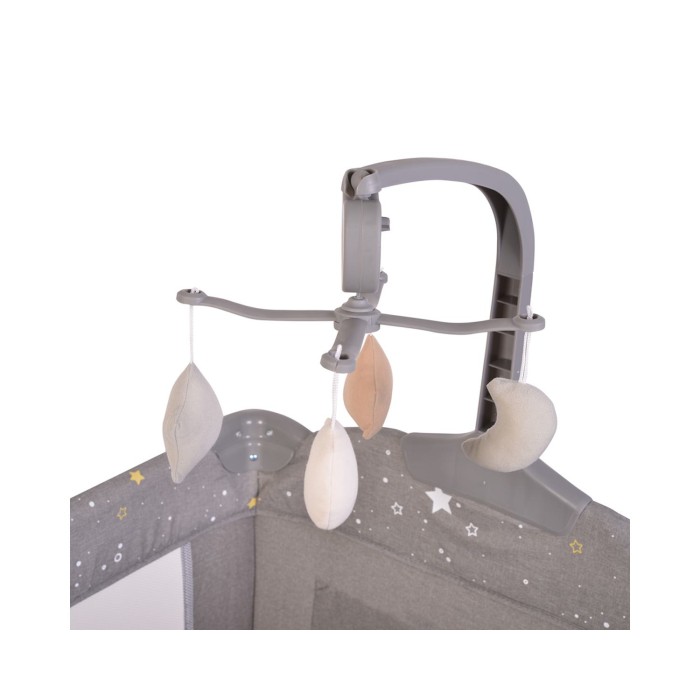 Παρκοκρέβατο Mε Παιχνίδι Once upon a time 2 Επιπέδων Γκρι Cangaroo Παρκοκρέβατο Mε Παιχνίδι Once upon a time 2 Επιπέδων Γκρι Cangaroo