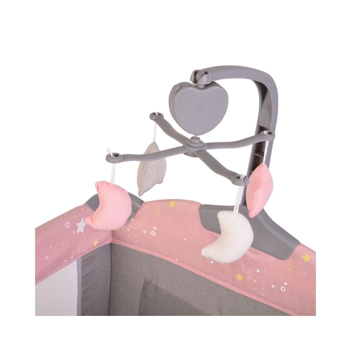 Παρκοκρέβατο Mε Παιχνίδι Once upon a time 2 Επιπέδων Ροζ Cangaroo Παρκοκρέβατο Mε Παιχνίδι Once upon a time 2 Επιπέδων Ροζ Cangaroo