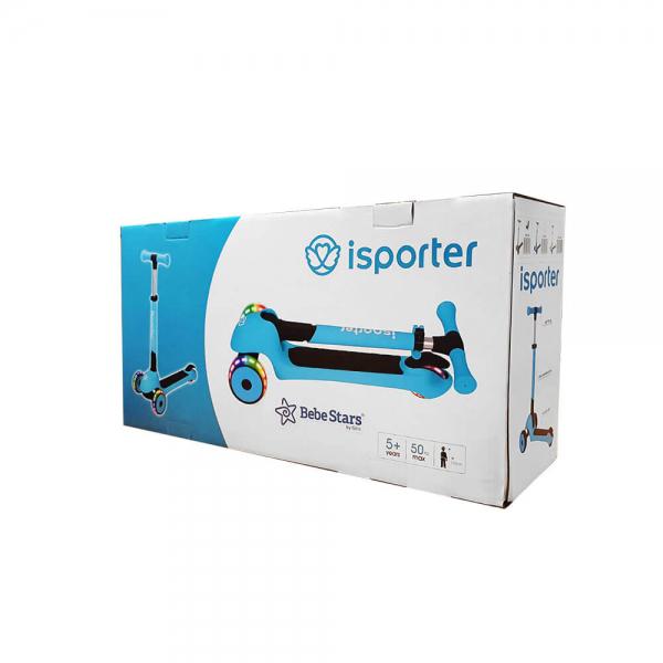 Πατίνι iSporter Pro Μπλε 653-181 Bebe Stars Πατίνι iSporter Pro Μπλε 653-181 Bebe Stars