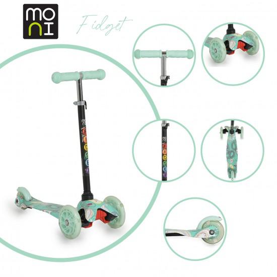 Πατίνι Scooter Fidget Μέντα Moni