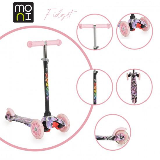 Πατίνι Scooter Fidget Ροζ Moni