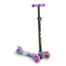 Πατίνι Scooter Rapture Mε Φωτιζόμενες Ρόδες Purple Byox