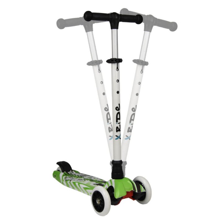 Πατίνι X-Ride Λάιμ 661-174 Bebe Stars Πατίνι X-Ride Λάιμ 661-174 Bebe Stars