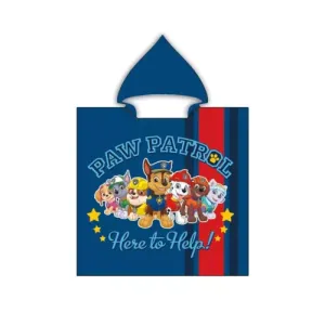 Paw Patrol Here to Help Παιδικό Πόντσο 55x110cm (Quick Dry) Paw Patrol Here to Help Παιδικό Πόντσο 55x110cm (Quick Dry)