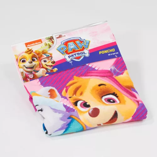 Paw Patrol Παιδικό Πόντσο  55x110cm (Quick Dry)