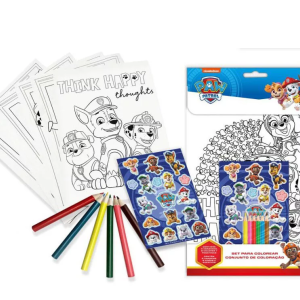 Paw Patrol Βιβλίο Ζωγραφικής Και Σετ Αυτοκόλλητα Paw Patrol Βιβλίο Ζωγραφικής Και Σετ Αυτοκόλλητα