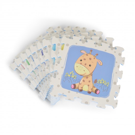 Παζλ Δαπέδου 9τμχ Mat - Safari Educational Moni Παζλ Δαπέδου 9τμχ Mat - Safari Educational Moni