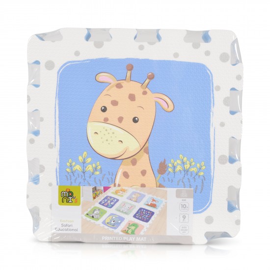 Παζλ Δαπέδου 9τμχ Mat - Safari Educational Moni Παζλ Δαπέδου 9τμχ Mat - Safari Educational Moni