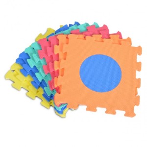 Παζλ Δαπέδου Γεωμετρικά Σχήματα 10τμχ Moni 1043B3 Παζλ Δαπέδου Γεωμετρικά Σχήματα 10τμχ Moni 1043B3