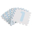 Παζλ Δαπέδου με Αριθμούς 9τμχ Μπλε Sunta Toys